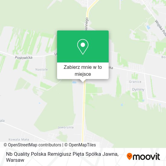 Mapa Nb Quality Polska Remigiusz Pięta Spółka Jawna