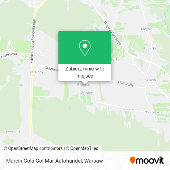 Mapa Marcin Gola Gol Mar Autohandel