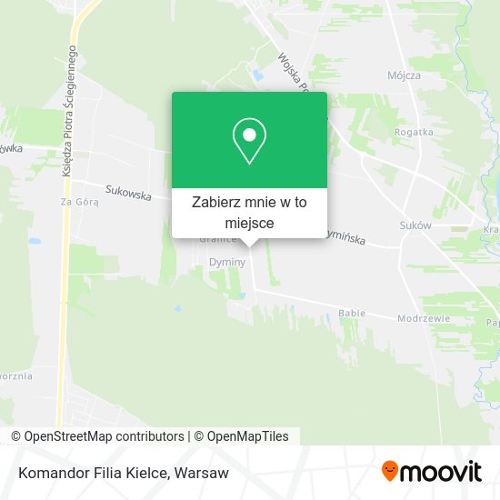 Mapa Komandor Filia Kielce