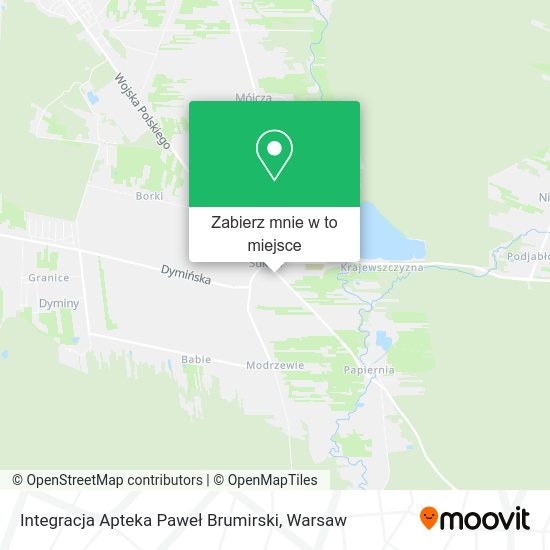 Mapa Integracja Apteka Paweł Brumirski