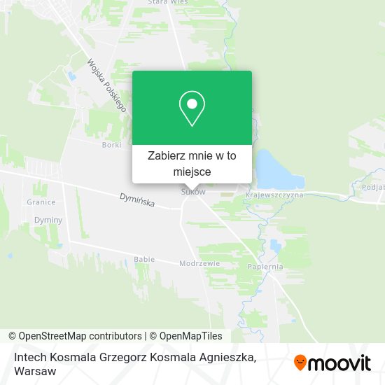 Mapa Intech Kosmala Grzegorz Kosmala Agnieszka