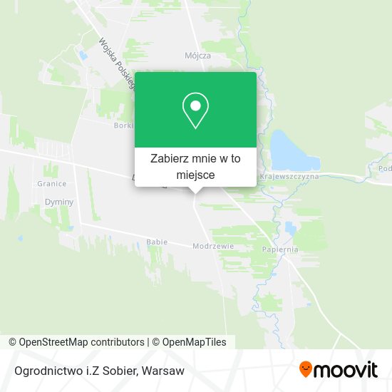 Mapa Ogrodnictwo i.Z Sobier