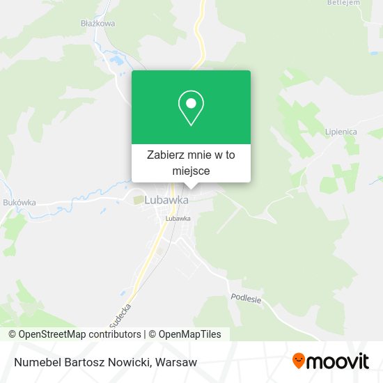 Mapa Numebel Bartosz Nowicki