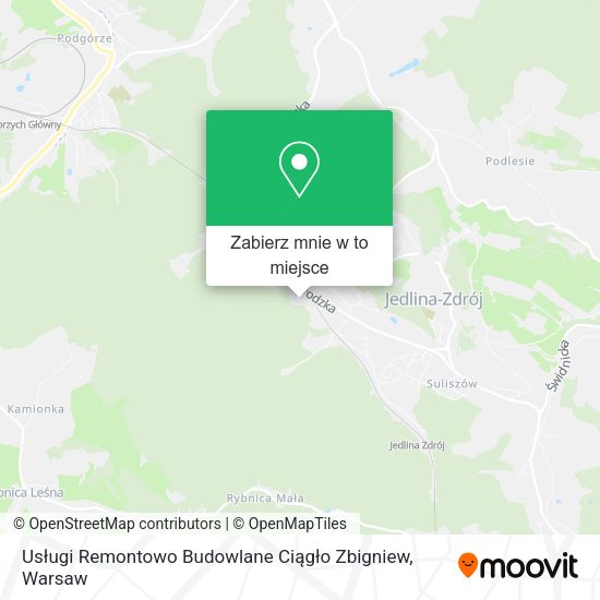 Mapa Usługi Remontowo Budowlane Ciągło Zbigniew