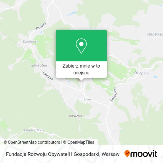 Mapa Fundacja Rozwoju Obywateli i Gospodarki