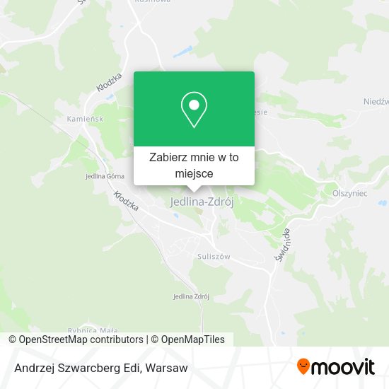 Mapa Andrzej Szwarcberg Edi