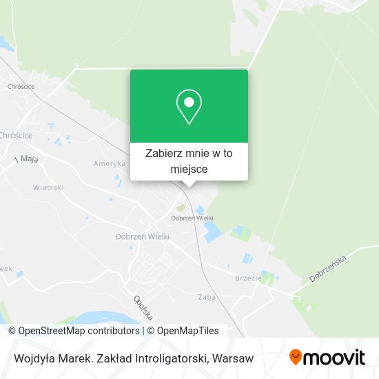 Mapa Wojdyła Marek. Zakład Introligatorski