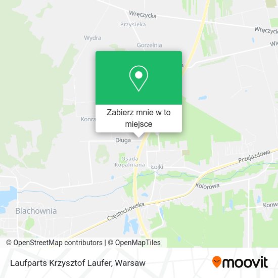 Mapa Laufparts Krzysztof Laufer