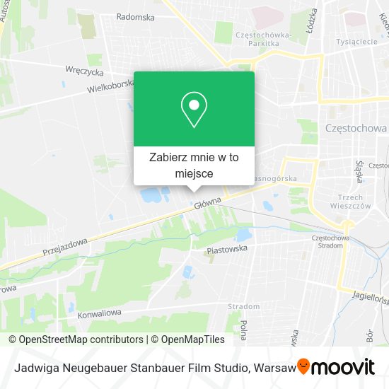 Mapa Jadwiga Neugebauer Stanbauer Film Studio