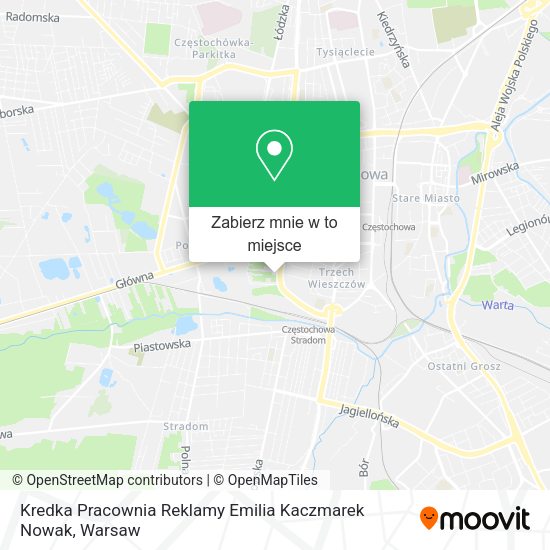 Mapa Kredka Pracownia Reklamy Emilia Kaczmarek Nowak