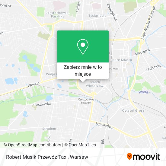 Mapa Robert Musik Przewóz Taxi