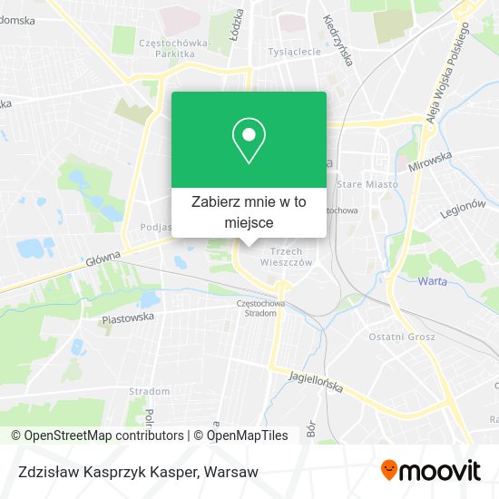 Mapa Zdzisław Kasprzyk Kasper