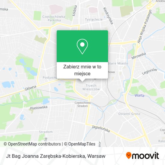 Mapa Jt Bag Joanna Zarębska-Kobierska