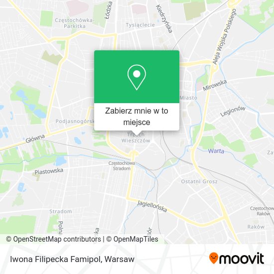 Mapa Iwona Filipecka Famipol