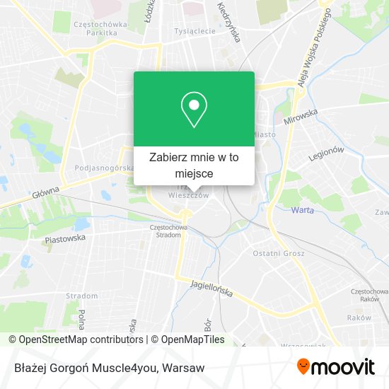 Mapa Błażej Gorgoń Muscle4you