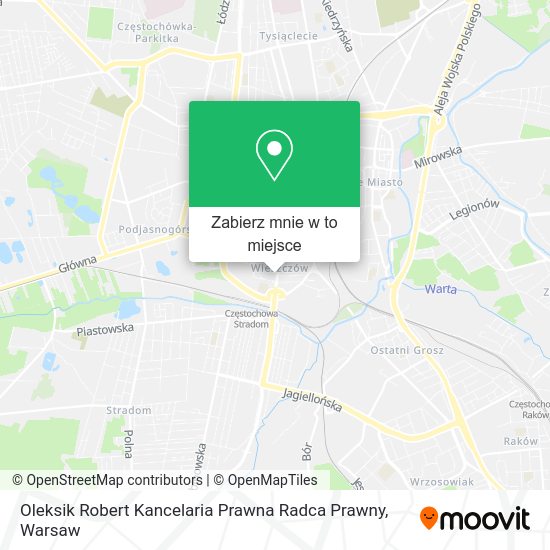 Mapa Oleksik Robert Kancelaria Prawna Radca Prawny