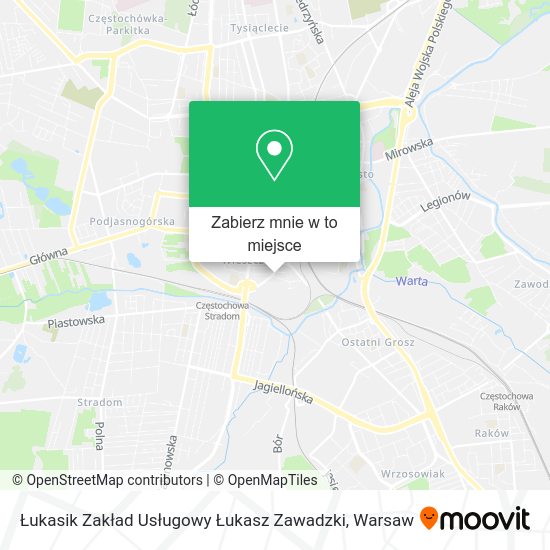 Mapa Łukasik Zakład Usługowy Łukasz Zawadzki