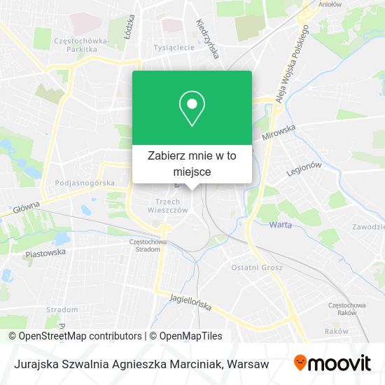 Mapa Jurajska Szwalnia Agnieszka Marciniak