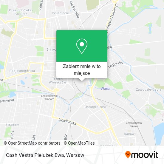 Mapa Cash Vestra Pielużek Ewa