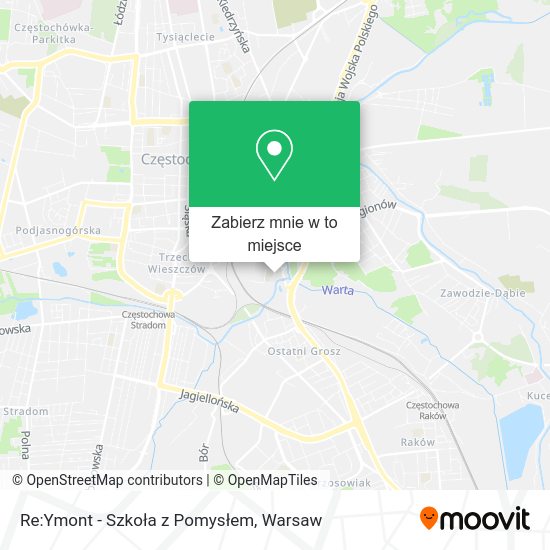 Mapa Re:Ymont - Szkoła z Pomysłem