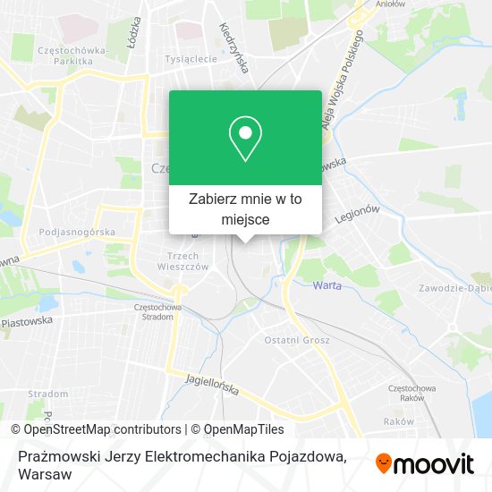 Mapa Prażmowski Jerzy Elektromechanika Pojazdowa