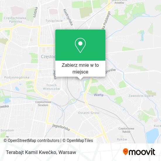 Mapa Terabajt Kamil Kwećko