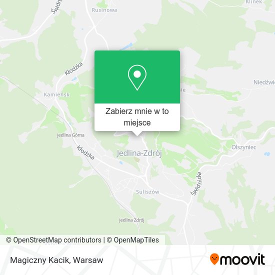 Mapa Magiczny Kacik