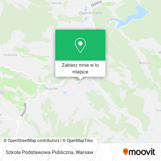 Mapa Szkoła Podstawowa Publiczna