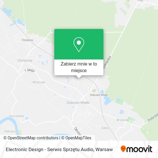 Mapa Electronic Design - Serwis Sprzętu Audio