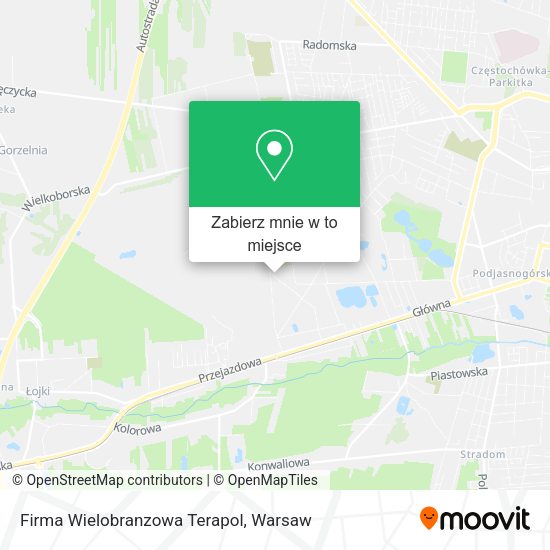 Mapa Firma Wielobranzowa Terapol