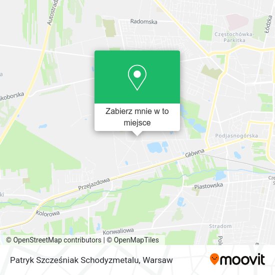 Mapa Patryk Szcześniak Schodyzmetalu