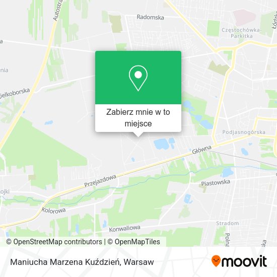 Mapa Maniucha Marzena Kuździeń