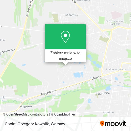 Mapa Gpoint Grzegorz Kowalik