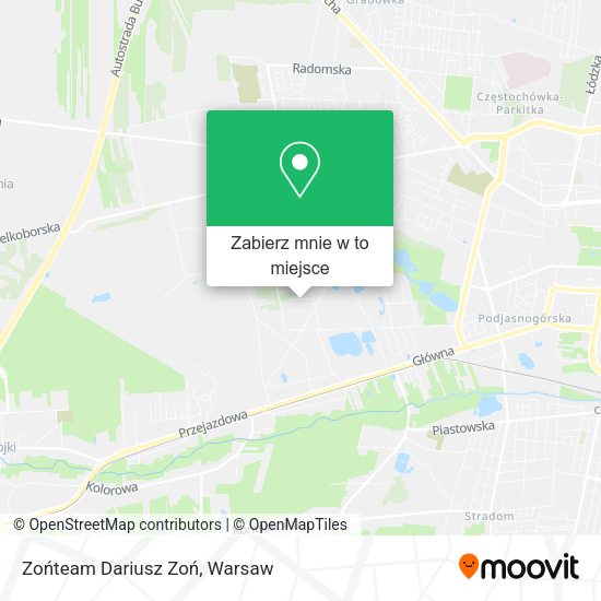 Mapa Zońteam Dariusz Zoń