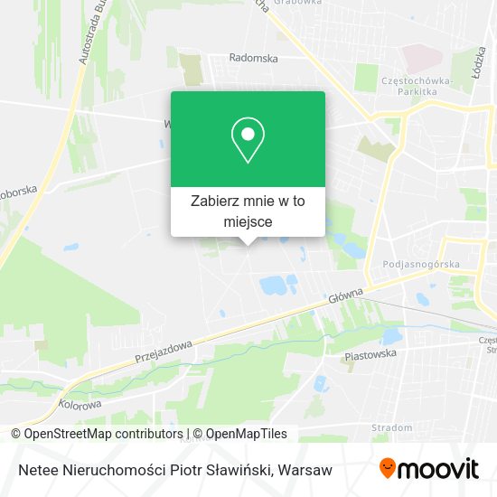 Mapa Netee Nieruchomości Piotr Sławiński