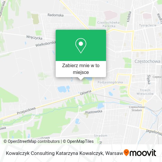 Mapa Kowalczyk Consulting Katarzyna Kowalczyk