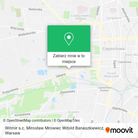 Mapa Witmir s.c. Mirosław Mrowiec Witold Banaszkiewicz