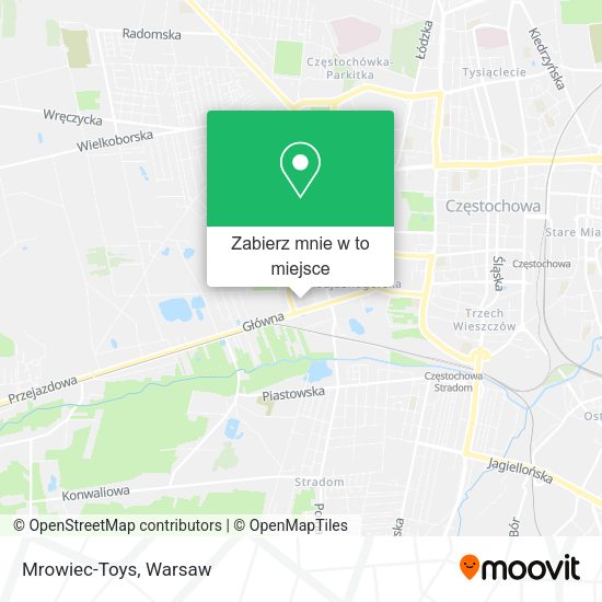 Mapa Mrowiec-Toys