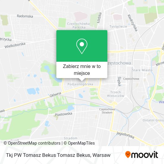 Mapa Tkj PW Tomasz Bekus Tomasz Bekus