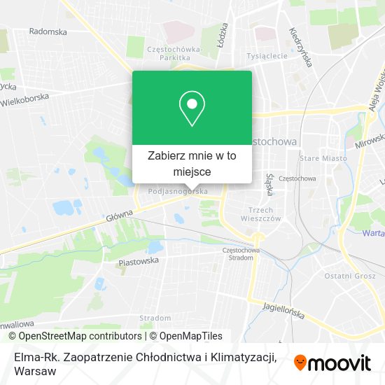 Mapa Elma-Rk. Zaopatrzenie Chłodnictwa i Klimatyzacji