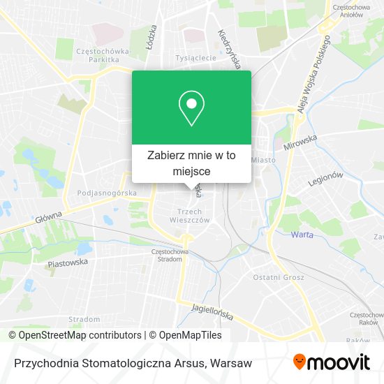 Mapa Przychodnia Stomatologiczna Arsus