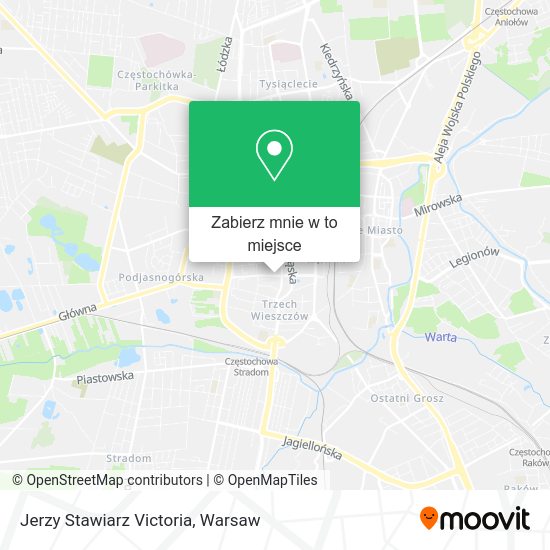 Mapa Jerzy Stawiarz Victoria