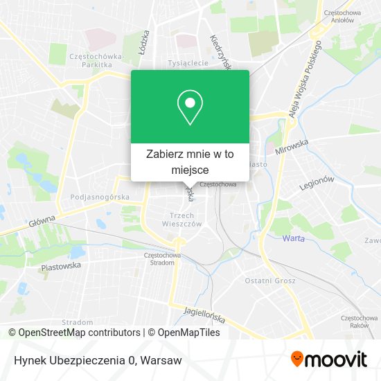 Mapa Hynek Ubezpieczenia 0