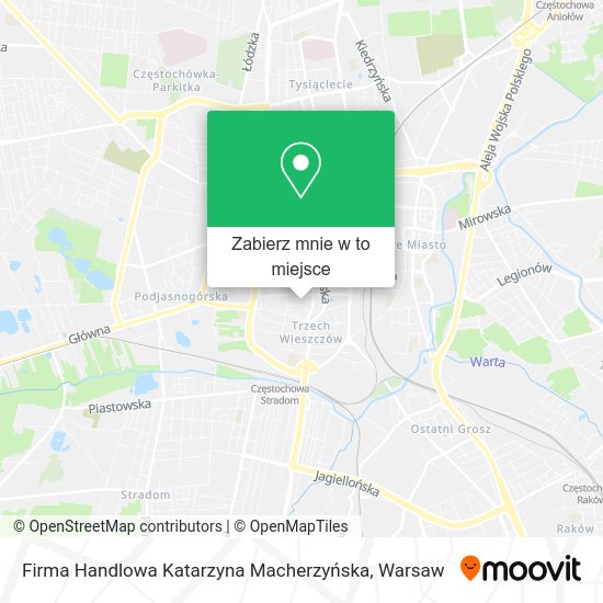 Mapa Firma Handlowa Katarzyna Macherzyńska