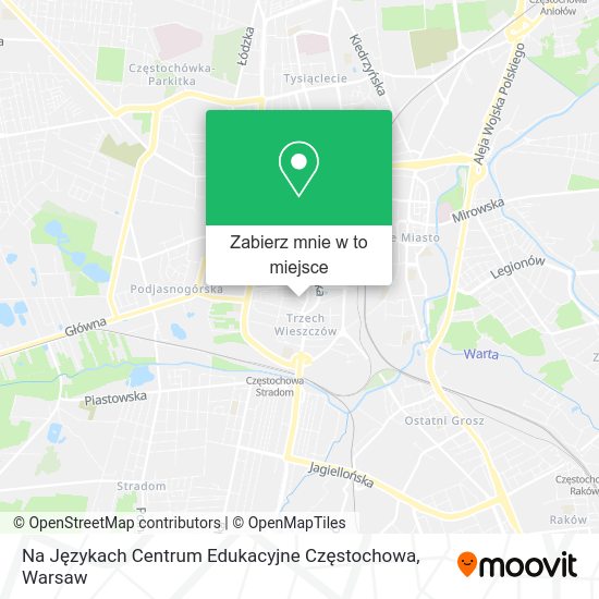 Mapa Na Językach Centrum Edukacyjne Częstochowa