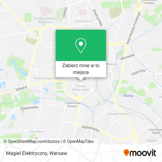 Mapa Magiel Elektryczny