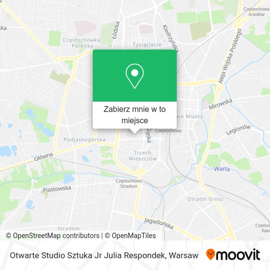 Mapa Otwarte Studio Sztuka Jr Julia Respondek