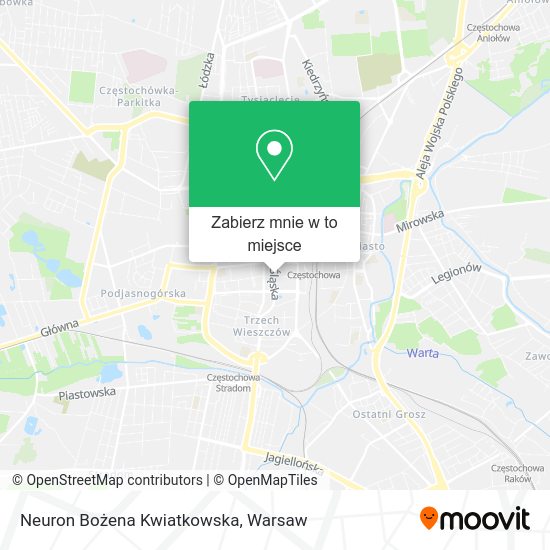 Mapa Neuron Bożena Kwiatkowska