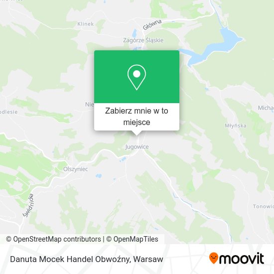 Mapa Danuta Mocek Handel Obwoźny