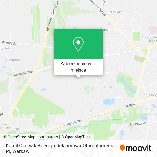 Mapa Kamil Czerwik Agencja Reklamowa Otomultimedia Pl